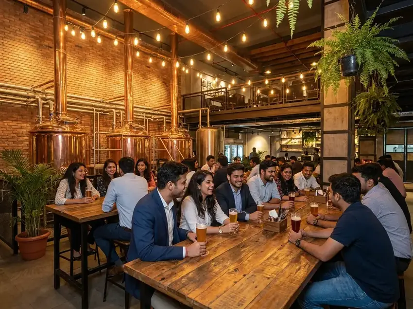 Biergarten brewpub, Koramangala